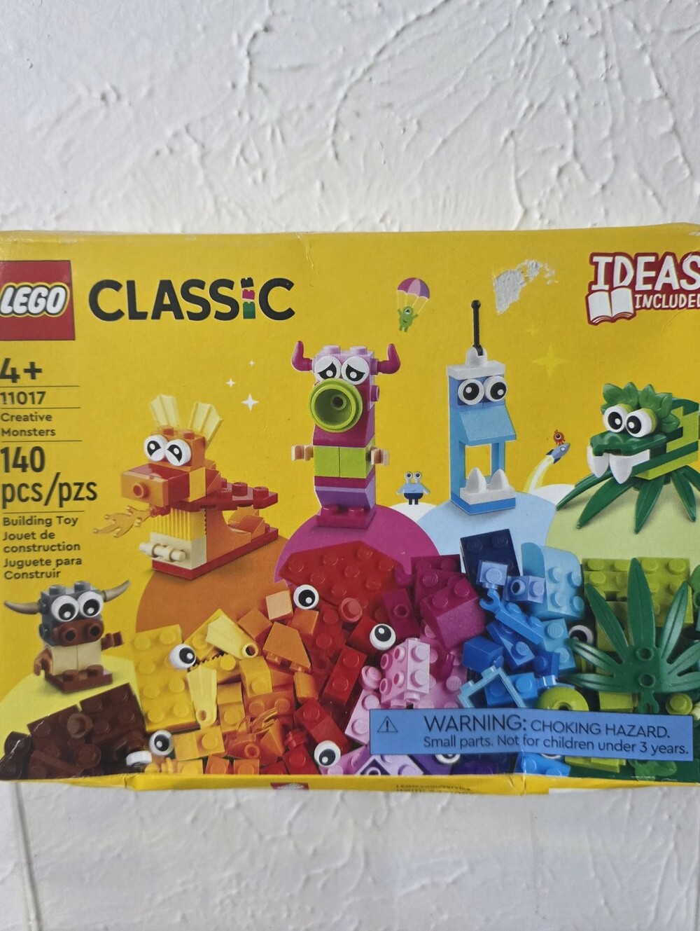 Lego 11017 Classic Creative Monsters 140 Pieces Age 4+ - New - Damaged Box